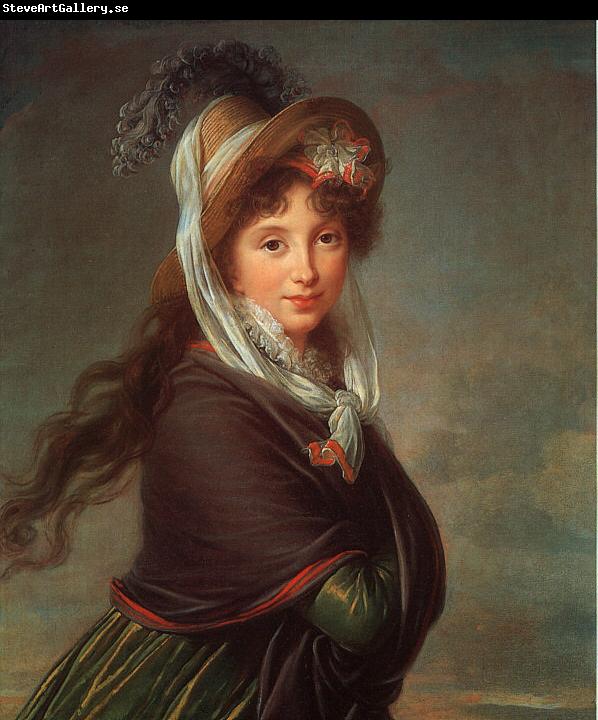 Elisabeth LouiseVigee Lebrun Portrait of a Young Woman-p